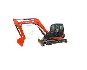 Excavadora japonesa usada KX183 Kubota, máquina de 8 toneladas, excavadora usada barata, ahorro de mantenimiento de excavadora de KX183-3 - Product Image 1