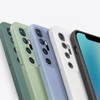 Coque en Silicone liquide mince et souple pour Oneplus 9R/8t/9/9pro