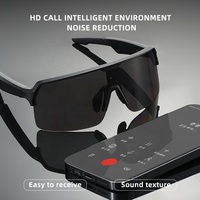 Lunettes de soleil intelligentes pour le sport, avec fonction d'appel et écouteurs intégrés, idéales pour le tir et l'écoute de musique en extérieur