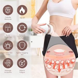 Appareil de massage électrique vibrant portatif pour le corps, brûleur de graisse abdominale, anti-cellulite, sculpteur corporel - Product Image 3