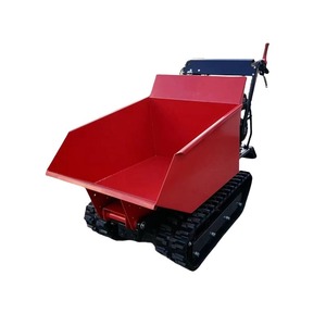 500kg 1000kg Capacité de chargement Mini Dumper sur chenilles avec moteur à essence EPA - Product Image 2