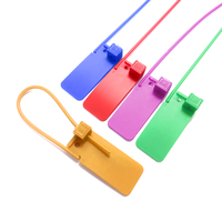 Sceau en plastique numéroté, scellé, inviolable, étiquette de sécurité en plastique