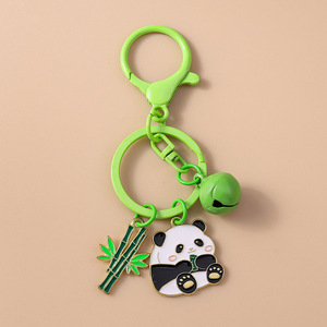 Accessori per coppie e migliori amici, piccoli regali per uomini e donne, graziosi portachiavi in stile cinese con motivi nazionali. - Product Image 3