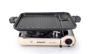 Nouvel arrivage de plaque de barbecue <span class=keywords><strong>grill</strong></span> carré en aluminium, set d'outils de cuisson en bakélite, plaque teppanyaki pour cuisinière à gaz à <span class=keywords><strong>induction</strong></span>, - Product Image 6