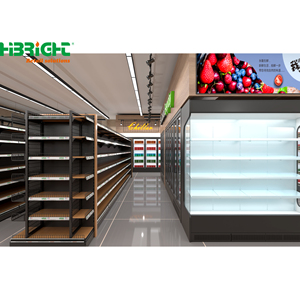 Global Retail Consultant Brand Identity System 3D Max Modeling Retail Chain Expansion Heavy Duty <b>Wood</b> Gondola <b>Shelving</b> Quick - Product Image 6