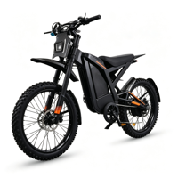 Vélo électrique à double moteur en promotion avec alimentation lithium fiable, idéal pour les terrains accidentés