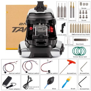 2025 2M2 TANK <span class=keywords><strong>2</strong></span> Pro CNC anahtar kesme makinesi ev anahtarları mul-t-lock, Dimple, koruyucu kabuk mobil uygulama ile çok noktalı tuşlar ekleyin - Product Image 2