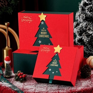 Paper <b>Christmas</b> gift <b>box</b>, suitable for gifting, can be customized according to your needs - Product Image 5
