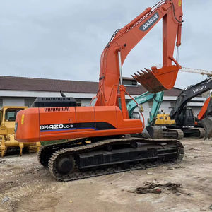 Excavadora de orugas Doosan usada de alta hidráulica DH420LC ~ 7 Excavadora de segunda mano Doosan 42ton Dx225 DX300 Dx340 DH150 DH420 a la venta - Product Image 1
