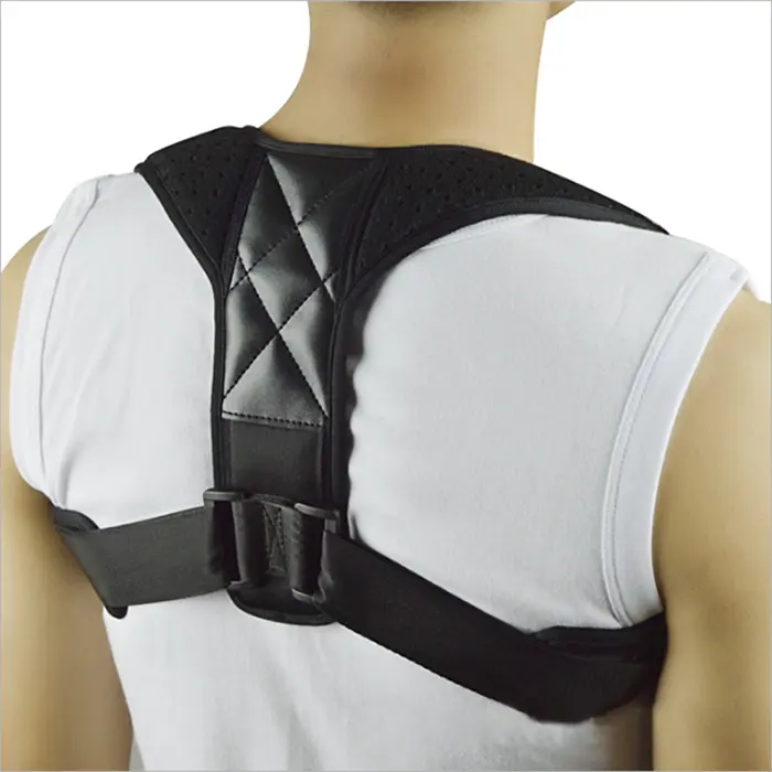 2022 Adjustable Buckle Neck Upper Back Shoulder Clavicle Support Belt Posture Corrector