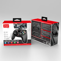 Con botón programable y controlador inalámbrico con función Turbo para Android/iOS/Smartphone/Tablets/Smart TV/PS /NS /Windows PC
