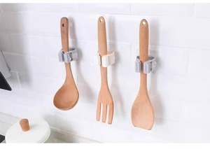 Porta mocio No-Trace porta scopa senza trapano gancio gancio adesivo porta carte forte bagno senza traccia supporto per montaggio a parete - Product Image 5