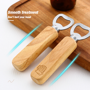 Tùy Chỉnh LOGO Bia Bằng Gỗ Xử Lý Mở Chai Bán Buôn Mở Chai Gỗ - Product Image 2