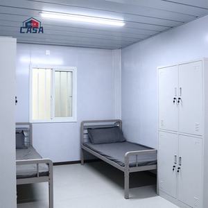 迅速な組み立て可能鉄骨構造コンテナハウスファームオフィス農村ワークスペースフラットパックホーム - Product Image 2