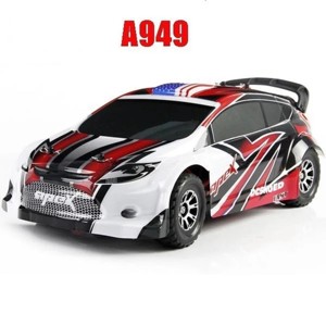 HOSHI Original <span class=keywords><strong>WLtoys</strong></span> <span class=keywords><strong>A949</strong></span> Auto de Carreras 4WD 2.4GHz, Auto de Juguete a Control Remoto, Escala 1/18, Alta Velocidad 50km/h, Auto Electrónico para Niños - Product Image 1