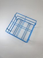 Support de flacons de centrifugation Bioland en acier inoxydable 225-250ml/450-500ml, porte-tubes de centrifugation de laboratoire à fond conique avec revêtement ABS