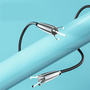 DS4709 a quattro artigli di fogna per uso domestico scolo lavello di scolo per capelli di serpente rimozione degli zoccoli sblocca il lavello del lavello del water strumento di pulizia dello <span class=keywords><strong>scarico</strong></span> - Product Image 5