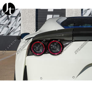 สําหรับ<span class=keywords><strong>Ferrari</strong></span> <span class=keywords><strong>812</strong></span> คาร์บอนไฟเบอร์OEMไฟท้ายเคลือบเงาไฟเบอร์ด้านหลังหมวกRacingโคมไฟส่วนBody Kit Trimรถอุปกรณ์เสริม - Product Image 2