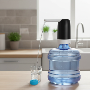 Portable 5-Gallon Jug Water <b>Dispenser</b> with USB Electric <b>Pump</b> for 3-Gallon <b>Bottles</b> 2-5 Gallon Capacity - Product Image 3