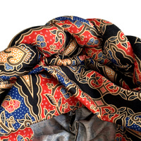 Casquette croisée pour femme en satin, style ethnique, à imprimé tressé motif corne de mouton, mode transfrontalière européenne et américaine, tressage épais