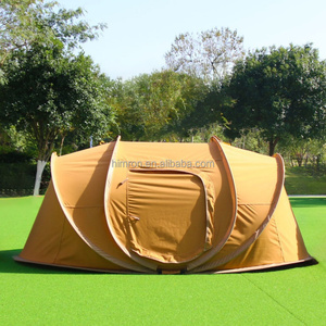 Nouvelle conception de tente de camping en plein air pour <span class=keywords><strong>4</strong></span> personnes, imperméable, à montage rapide, en polyester-coton, en forme de bateau, tente <span class=keywords><strong>pop</strong></span>-up pour le Moyen-Orient - Product Image 4
