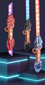 MILI Nouvelle épée laser 14 couleurs qui brille dans le noir, jouet épée lumineuse pour enfants, garçons, activités de plein air, cosplay, fournitures pour fêtes néon - Product Image 4