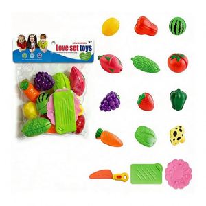 Juego de Juguetes de Cocina para Niños, Comida de Juguete, Frutas y Verduras para Cortar, Juguetes de Plástico de Fantasía y Ciencia Ficción - Product Image 2