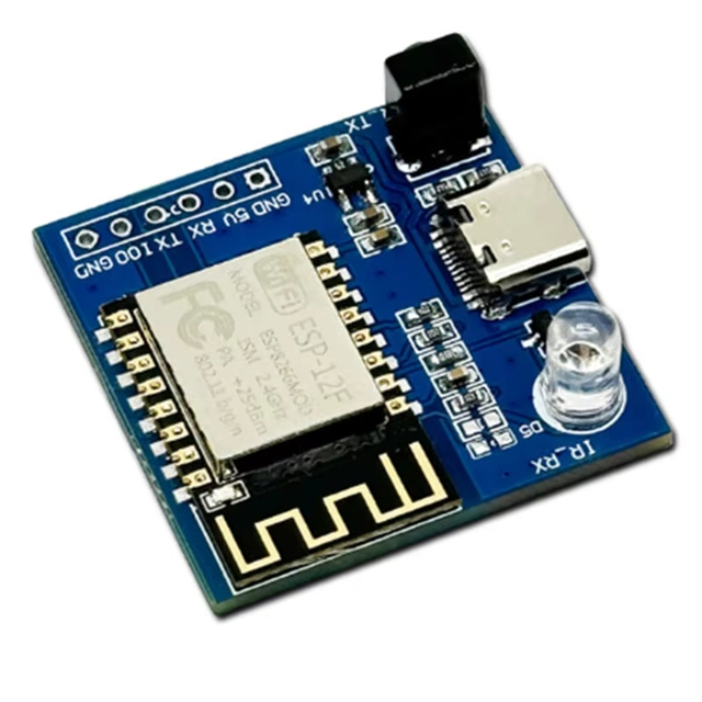 A85Q-ESP8266 Infrared Transmitter-Receiver for NEC Command WIFI ESP-12F Module TYPE-C Interface Transmission Module