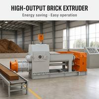 Extrudeuse automatique de briques sous vide JKR30 pour usine de briques, machine complète de production de briques en argile, fabrication de pavés, construction