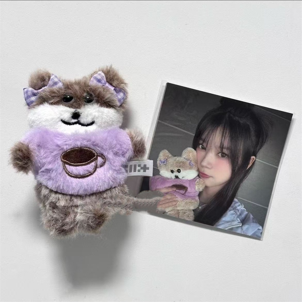 KPOP ILLIT 10cm ぬいぐるみキーホルダー ユナ ウォンヒ ミンジュ PP綿