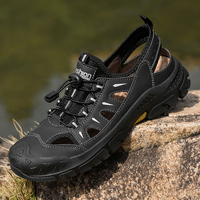 Fournitures d'usine, service de logo personnalisé, nouveau style de chaussures pour hommes - Sandales de sport d'été respirantes pour l'extérieur