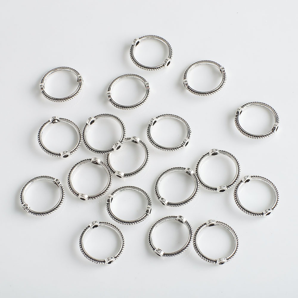 6# Argento rotondo da 13 mm
