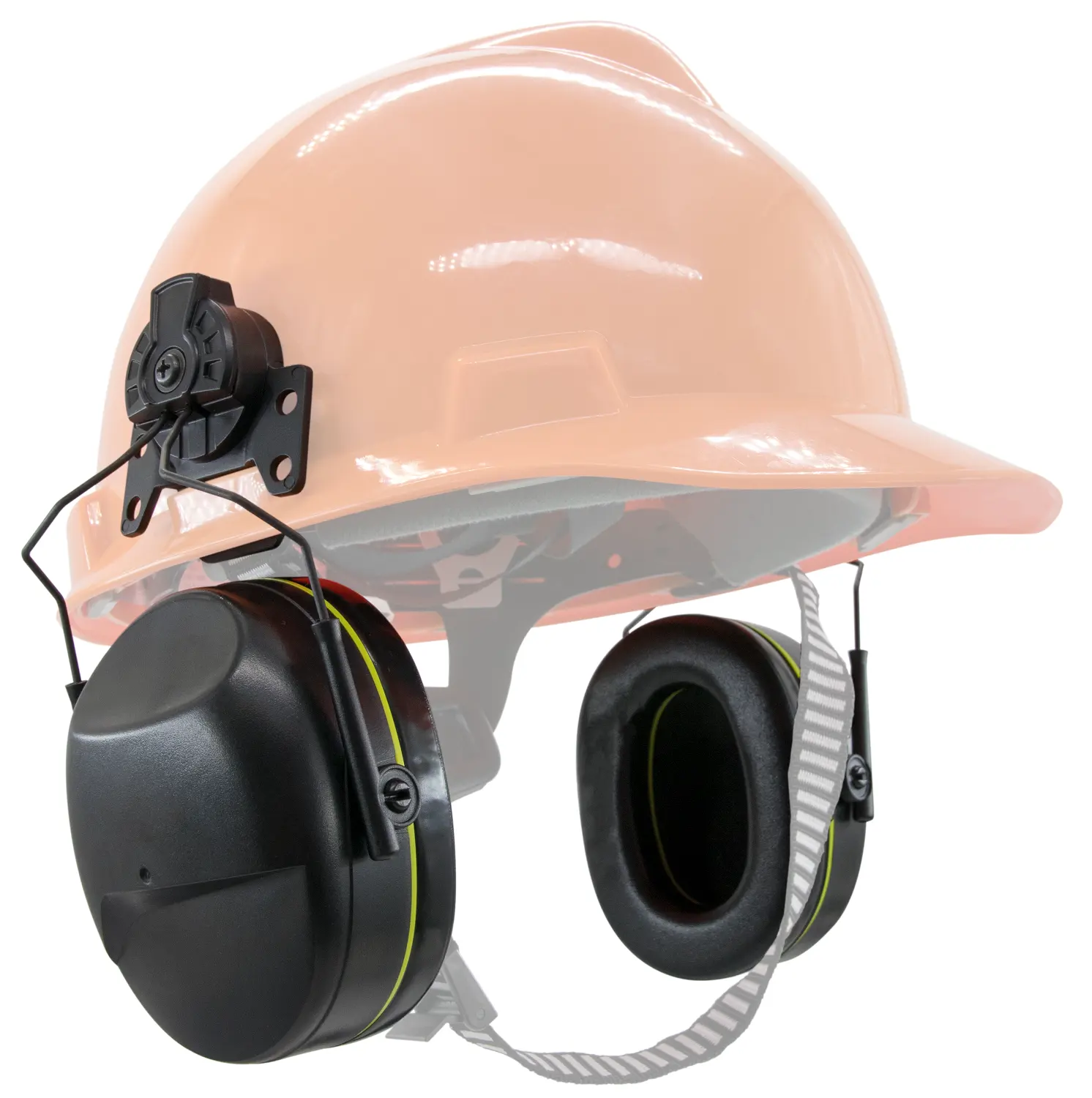 Wholesale Low Profile Passive Ear Protective Earmuffs for Sport Shooting NRR 24 Adapt to the Safety Helmet EARMOR M06