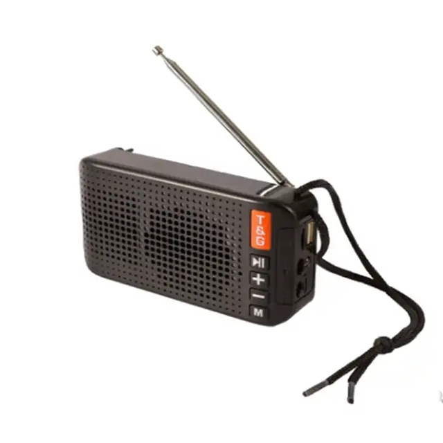 Support Solar Charging TG184 Portable Wireless Speaker Support FM TF Card USB Mobile Phone Car Radio Design Mini Speaker