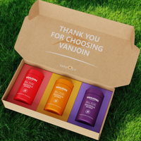 Pot en PET rond de forme cosmétique de 100g 120g 450g 300g rouge orange violet / Élégants pots à crème vides avec couvercle à vis