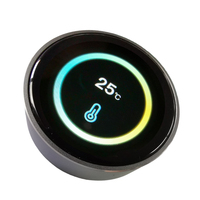 Écran LCD TFT rond compact Wisecoco, écran HMI de 1,28 pouce, panneau de commande intelligent pour la maison, écran à bouton rotatif