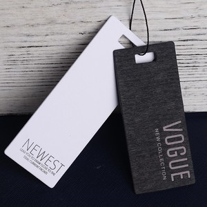 Kledinglabels op maat met logo |   Herbruikbare kledinghangtags voor kleding, modeaccessoires en merklabelverpakkingen - Product Image 4