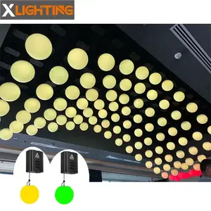 Lumière de scène LED Boule LED RVB Couleur LED Lumière cinétique Boule de levage