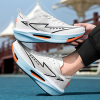Chaussures de course pour couples, ultra légères et amortissantes, tendance, simples, polyvalentes, confortables et décontractées