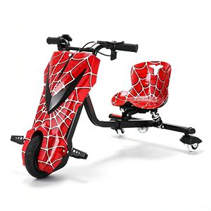 Meilleures ventes - Trottinette électrique pour enfants à 3 roues - <span class=keywords><strong>Trike</strong></span> intelligent à dérive 360° - Moteur sans balais 36V 350W - <span class=keywords><strong>Pliable</strong></span> - Autonomie de 20 km - Roues de 8 pouces - Product Image 4