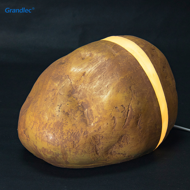 Solar Power LED Waterproof IP65 Resin Stone Decoration Landscape Outdoor Garden Light