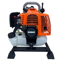 Pompe à eau à moteur essence/pétrole haute pression 52cc, haute pression avec grand débit pour l'agriculture, l'irrigation