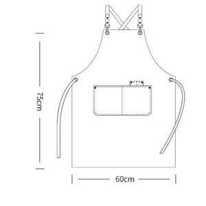 Grembiule Estivo Sottile Rosa per Unghie, Abbigliamento da Lavoro Femminile di Alta Qualità su Misura per Fioristi, Negozi di Tè e Saloni di Bellezza - Product Image 3