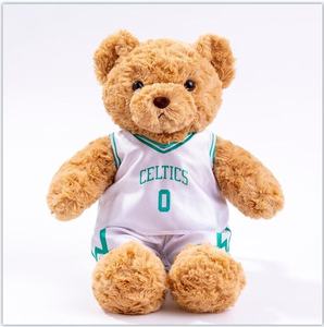 Oso de Peluche Slam <span class=keywords><strong>Dunk</strong></span>, Muñeco de Baloncesto de Peluche Lavado, Algodón PP, Regalo Antiestrés para Fanáticos - Product Image 3