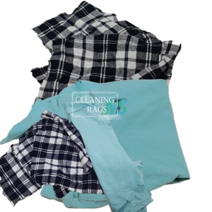 Precio especial en trapos de algodón reciclados industriales de alta calidad Paquete de basura en 5kg 10Kg 20Kg 25Kg Hecho de algodón Premium - Product Image 1