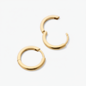 Pendientes de Aro Medianos, Joyería Fina para Jóvenes Adultos - Product Image 1