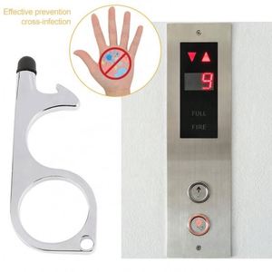 Multi Function Contactless <b>Safety</b> Tool Hand Free Stylus Key Tool No Touch <b>Keychain</b> Door Opener Self Defense <b>Keychain</b> - Product Image 5