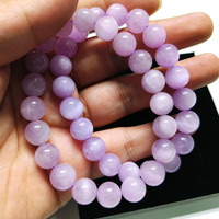 Grosir Kristal Kunzite Alami, Pengolahan Manik-manik Kunzite Berkualitas Tinggi, Gelang untuk Hadiah