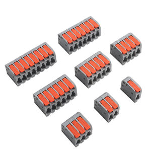 銅レバーコネクタナットコンパクトワイヤコネクタは、複数タイプの高速接続端子を押し込みます - Product Image 1