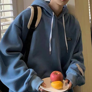 Ultra épais poids lourd 100% coton hommes vêtements à capuche pull sweat streetwear français <span class=keywords><strong>éponge</strong></span> tricot <span class=keywords><strong>tissu</strong></span> personnalisé <span class=keywords><strong>au</strong></span> <span class=keywords><strong>mètre</strong></span> - Product Image 5